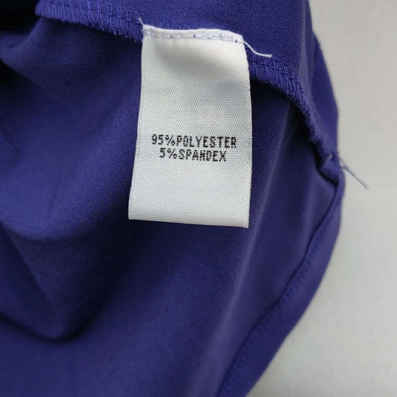 Kenneth Cole Purple Surplice Tank Blouse EUC - Picture 7 of 10